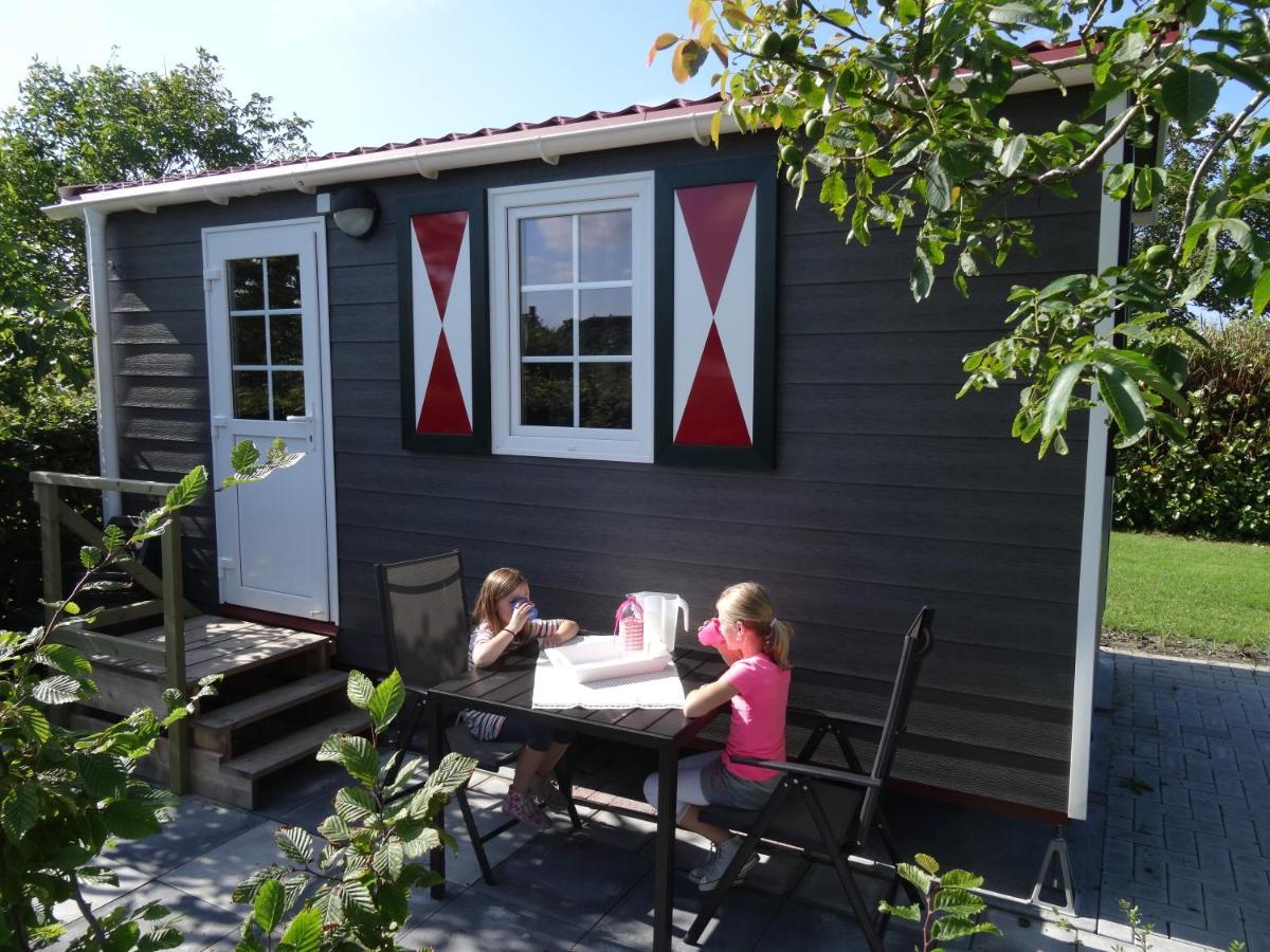 Zeeuwse Chalet Voor 2 Personen Serooskerke  Ngoại thất bức ảnh